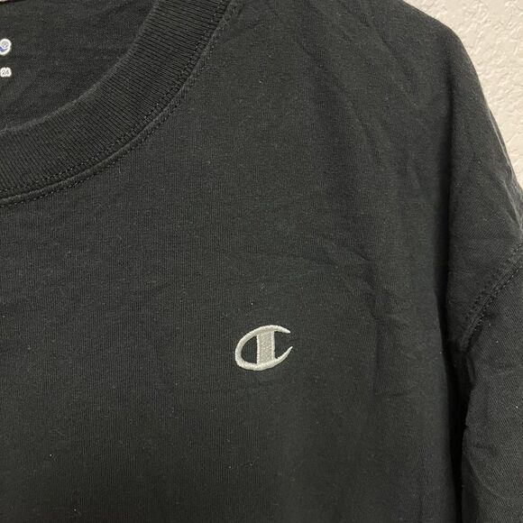 Champion Men’s Black Short sleeve T-Shirt size XL - Picture 3 of 4
